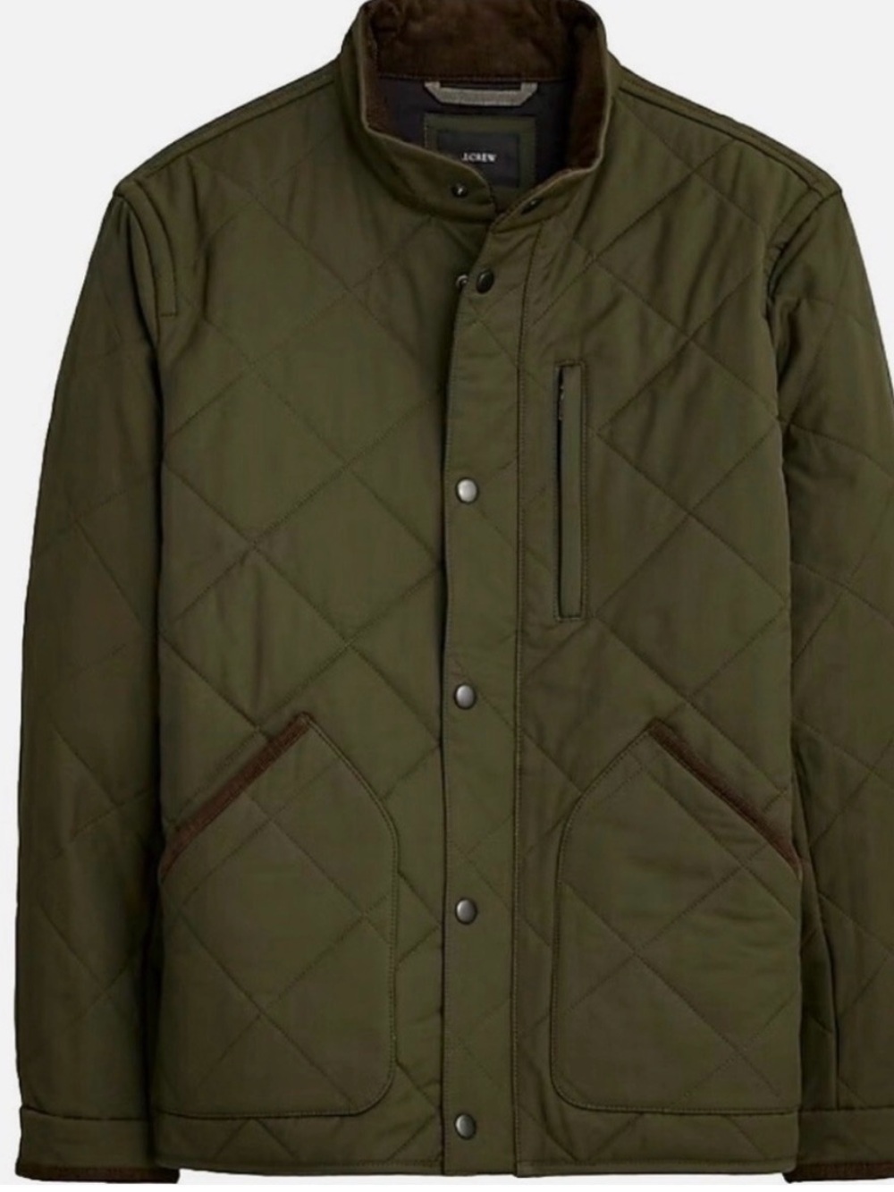 J.Crew Quilted Sussex Jacket Men's Coat Mens